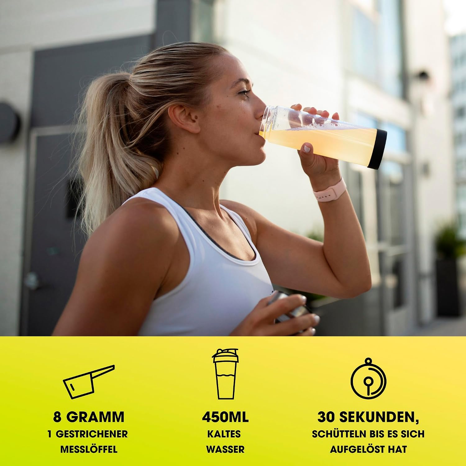Optimum Nutrition Electrolyte Powder Lemon 264g – Zero Sugar Hydration & Electrolyte Support