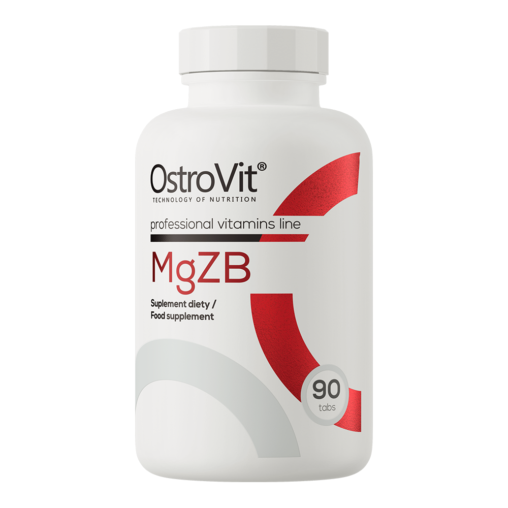 Ostrovit Mgzb Magnesium + Zinc + Vitamin B6 90 Tablets – Supports Muscles, Energy & Immune Function