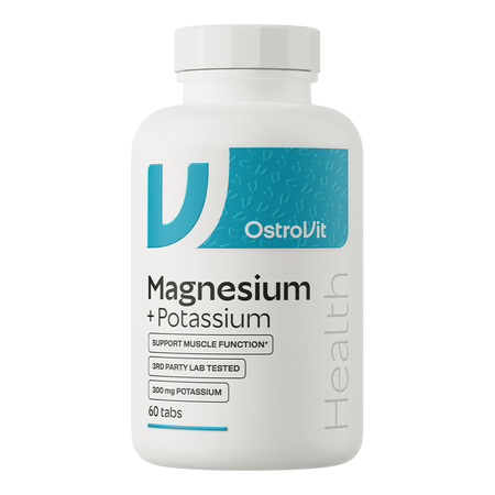 Ostrovit Magnesium + Potassium 60 Tablets – Supports Normal Muscle & Nervous System Function