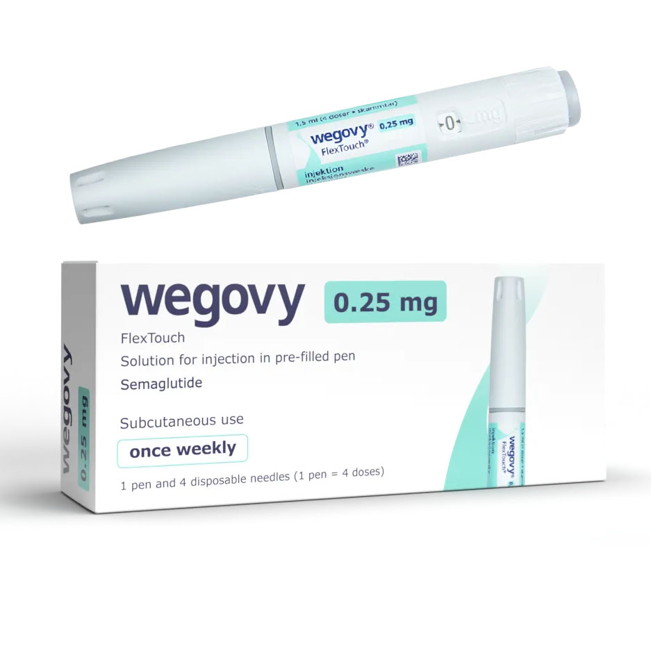Wegovy 0.25mg Flextouch Pre-filled Pen With 4 Needles For Weight Management