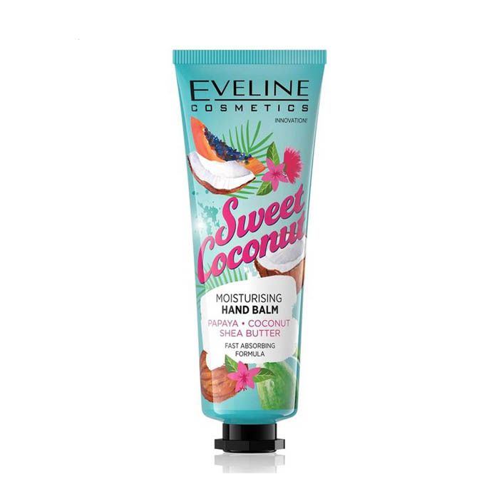 Eveline Sweet Coconut Moisturising Hand Balm 50 Ml