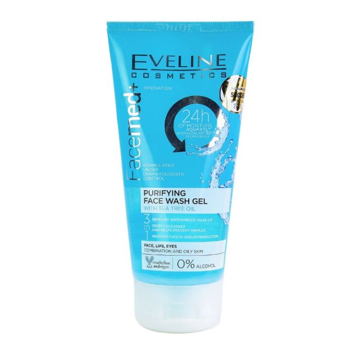 Eveline Facemed+ Purifying Face Wash Gel Tea Tree 150 Ml