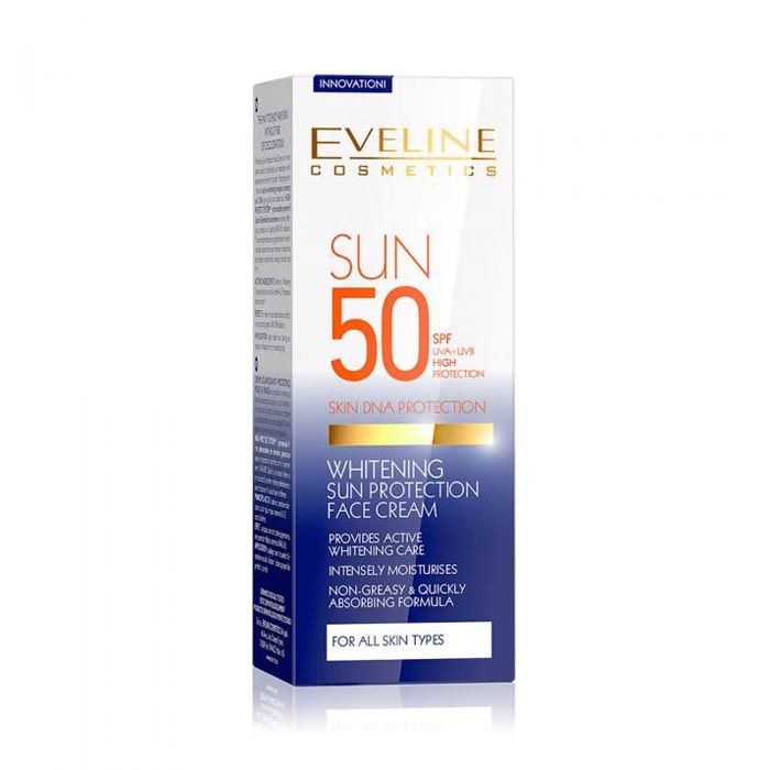 Eveline Sun Care Whitening Face Cream Spf 50+ 50 Ml