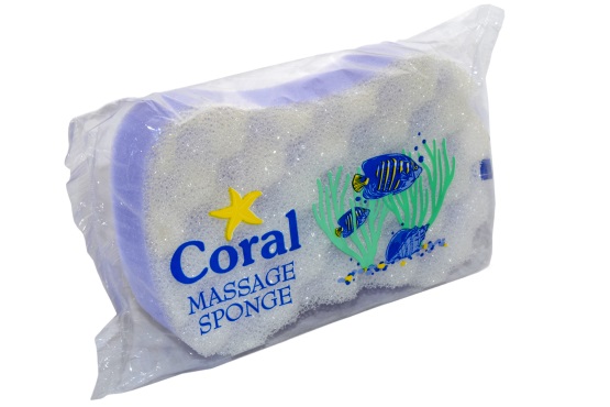 Coral Massage Sponge (5011597002228)