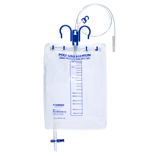 Polyuro Urine Collection Bag With Sampling Port, 2000ml (model 30102)