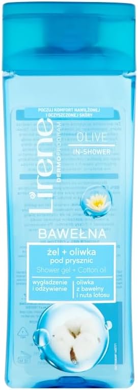 Lirene Olive Shower Gel + Cotton Oil 250 Ml (82816)