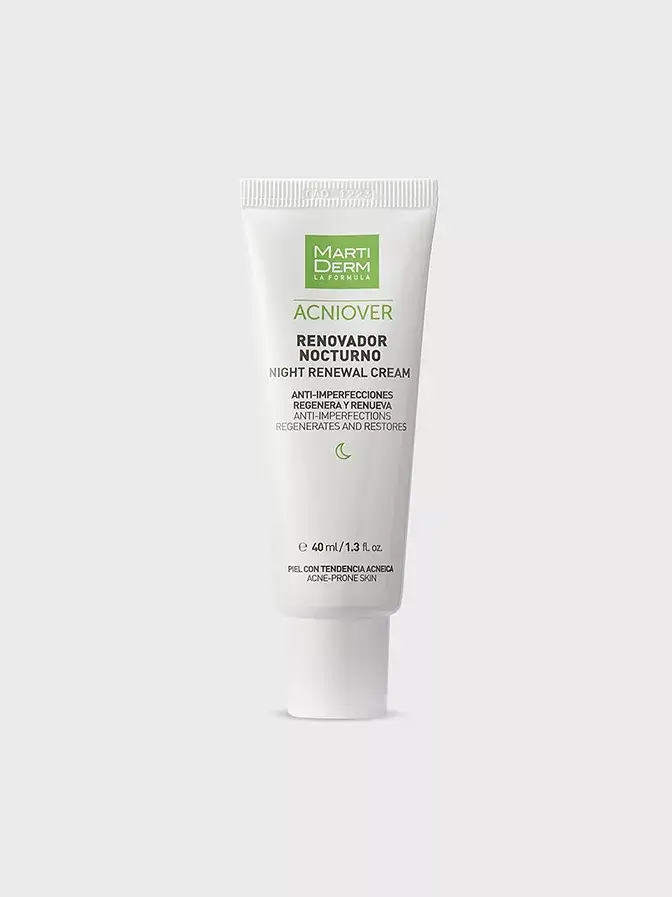 Martiderm Acniover Night Renewal Cream For Acne-prone Skin Repair 40ml