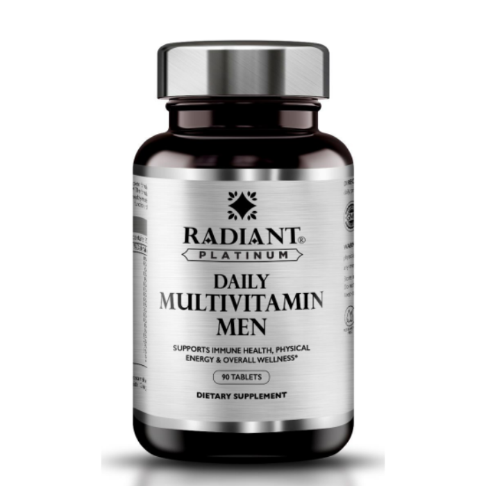 Radiant Platinum Men's Multivitamin Tablets, 90 Count (138790)
