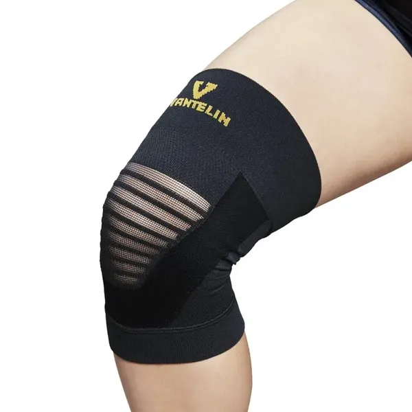 Vantelin Knee Support, Black, Size L