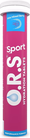Ors Sport Effervescent Berries Electrolyte Tablets, Pack Of 20