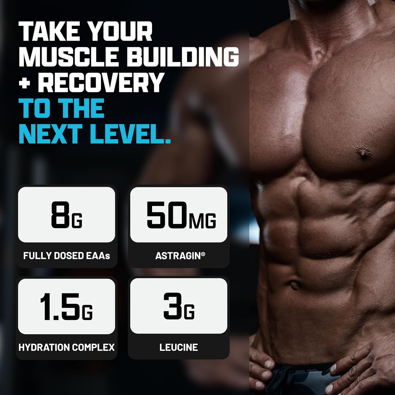 Nutrex Eaa+ Hydration Blueberry Lemonade For Recovery & Hydration Support 30 Servings 390g
