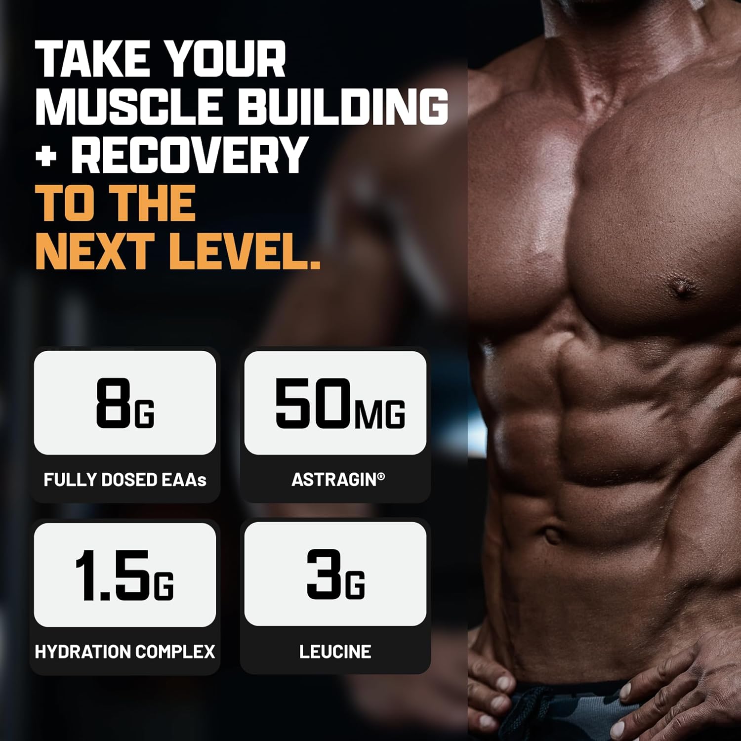 Nutrex Eaa+ Hydration Mango For Recovery & Hydration Support 30 Servings 390g