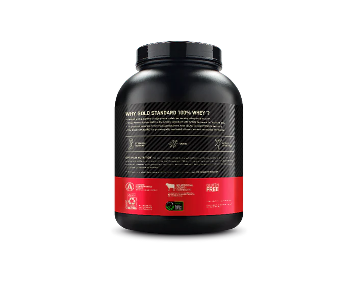Optimum Nutrition Gold Standard 100% Whey French Vanilla Crème 5 Lb (2.27 Kg) For Muscle Recovery & Lean Muscle Support