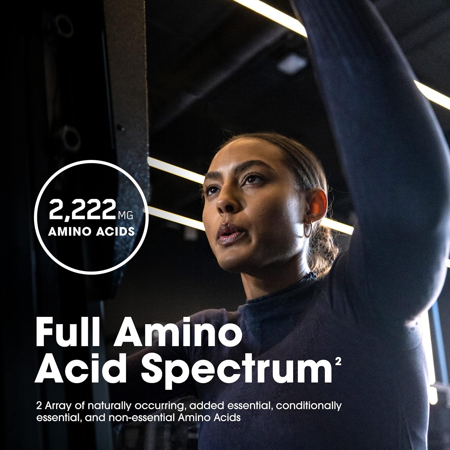Optimum Nutrition Superior Amino 2222 Tablets 320's – 2,222mg Full-Spectrum Amino Acids for Muscle Support