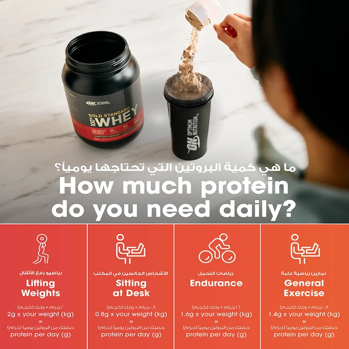 Optimum Nutrition Gold Standard 100% Whey Protein Delicious Strawberry 5lb – 24g Protein for Muscle Support & Recovery