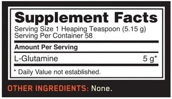 Optimum Nutrition L-Glutamine Muscle Recovery Powder 300Gm- Unflavoured
