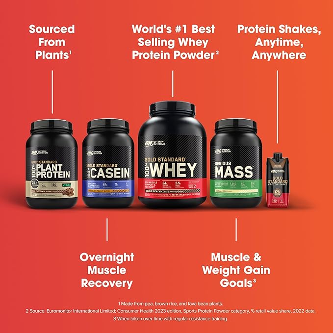 Optimum Nutrition 100% Gold Standard Whey French Vanilla Cream 2Lb