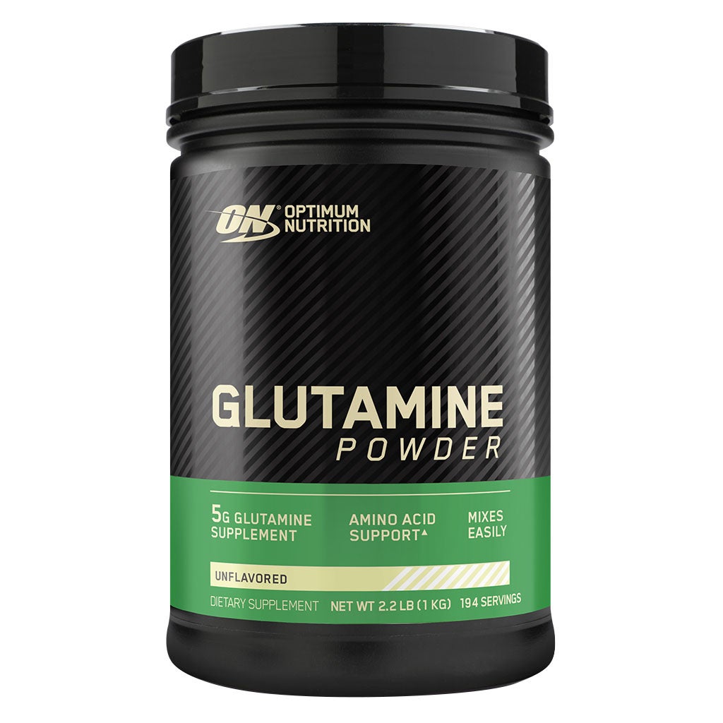 Optimum Nutrition Glutamine Powder Unflavoured 1000g with 5g L-Glutamine for Muscle Recovery & Performance Support