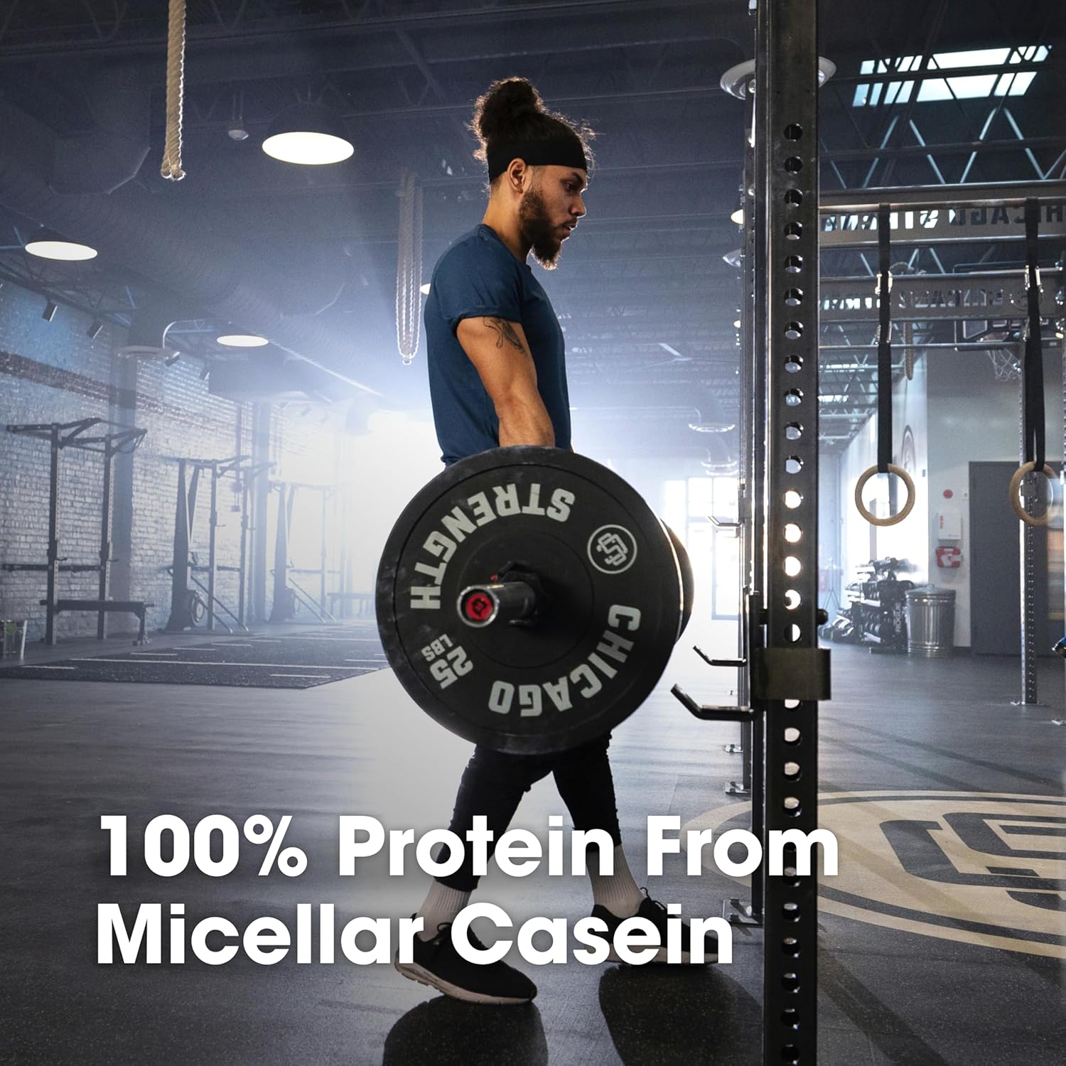 Optimum Nutrition Gold Standard 100% Casein Creamy Vanilla 3.86 Lb (1.75 Kg) For Overnight Muscle Recovery