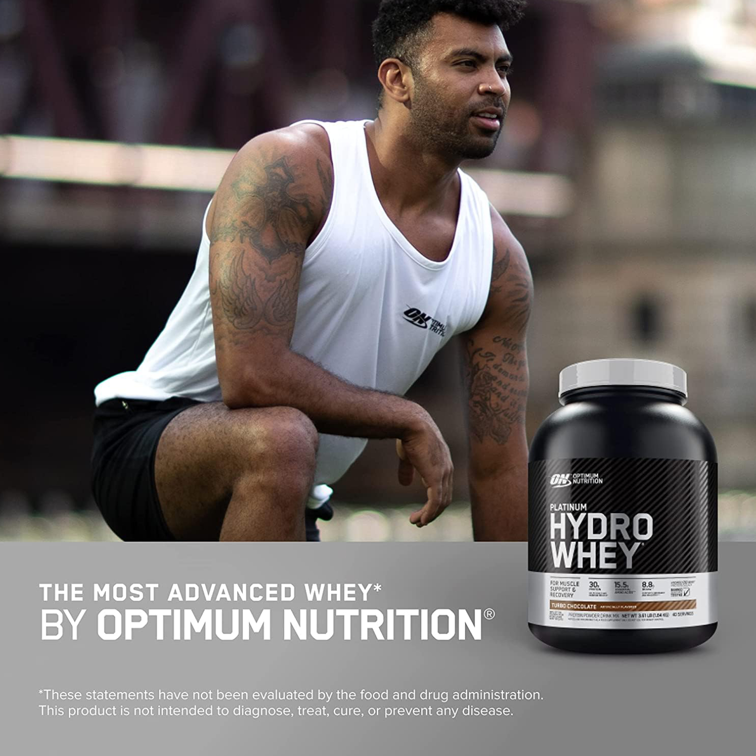 Optimum Nutrition Platinum Hydrowhey Triple Chocolate 3.61 Lb (1.64 Kg) For Fast-absorbing Muscle Recovery