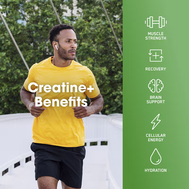 Optimum Nutrition Micronized Creatine Powder Strawberry Peach 0.79lb (360g) With Creatine Monohydrate For Strength, Power & Muscle Performance