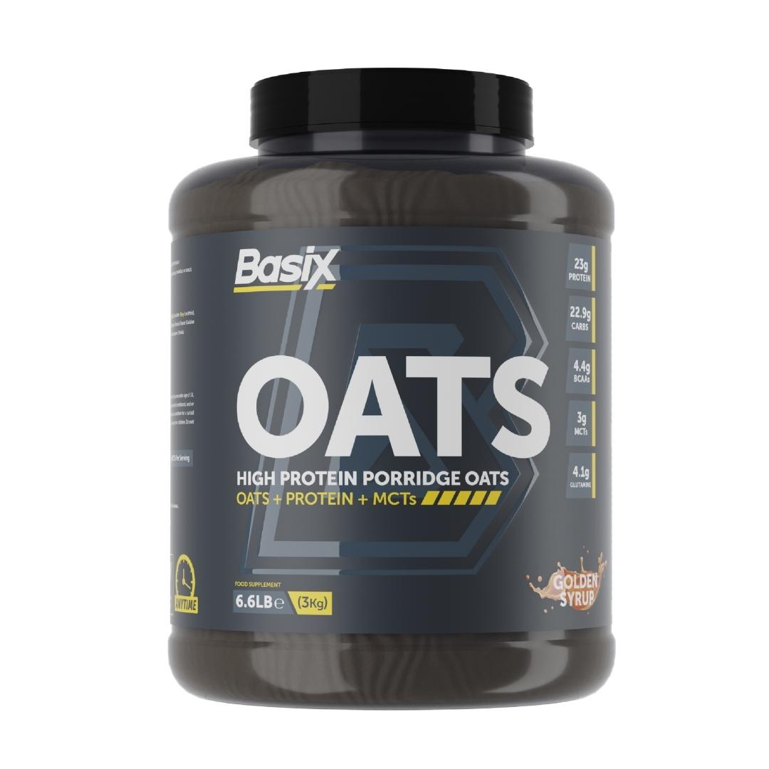 Basix Oats Golden Syrup 3 Lb (1.36 Kg) For Healthy Energy & Meal Support