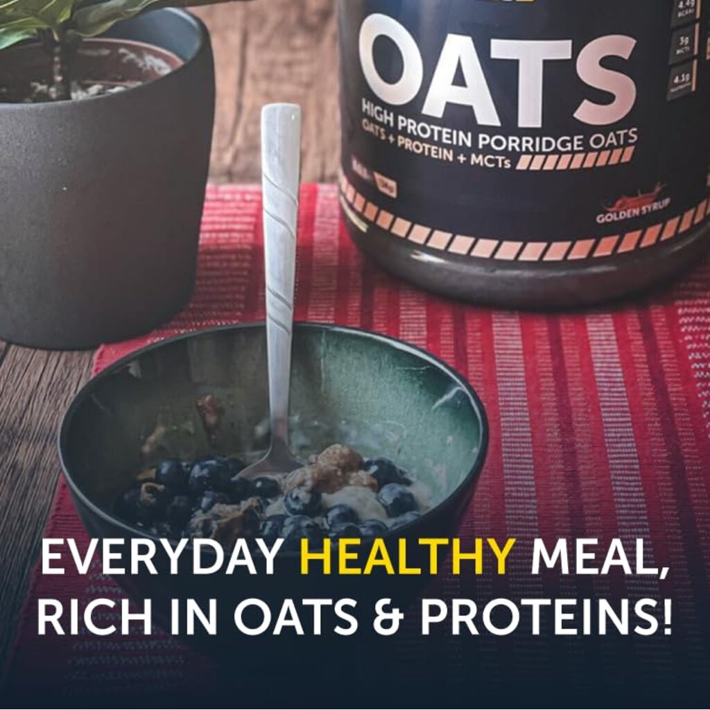 Basix Oats Golden Syrup 3 Lb (1.36 Kg) For Healthy Energy & Meal Support