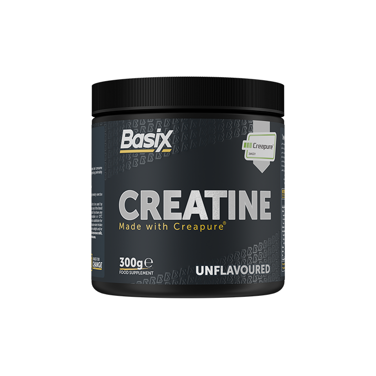 Basix Creatine Made With Creapure® 300g – Pure Creatine Monohydrate For Strength, Power & Performance