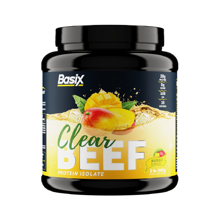 Basix Clear Beef Protein Isolate Pineapple 2lb – Hydrolyzed Beef Protein For Muscle Recovery & Protein Support