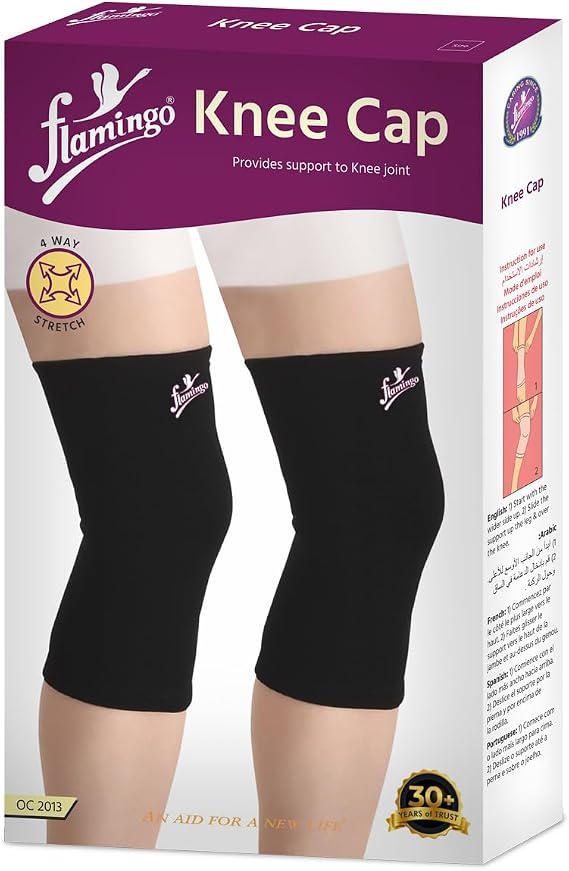 Flamingo Knee Cap Pair For Knee Compression & Joint Support