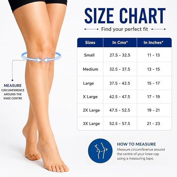 Flamingo Knee Cap Pair For Knee Compression & Joint Support
