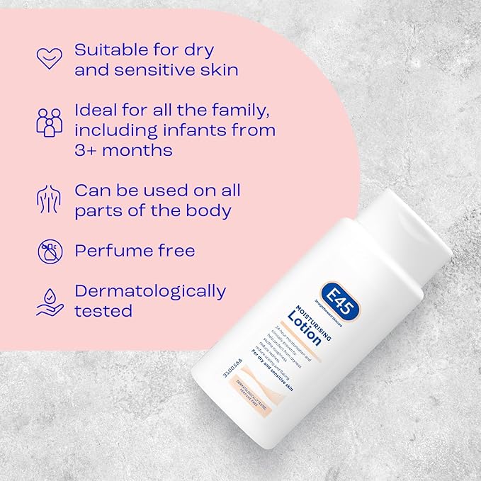 E45 Moisturizing Body Lotion, 200ml