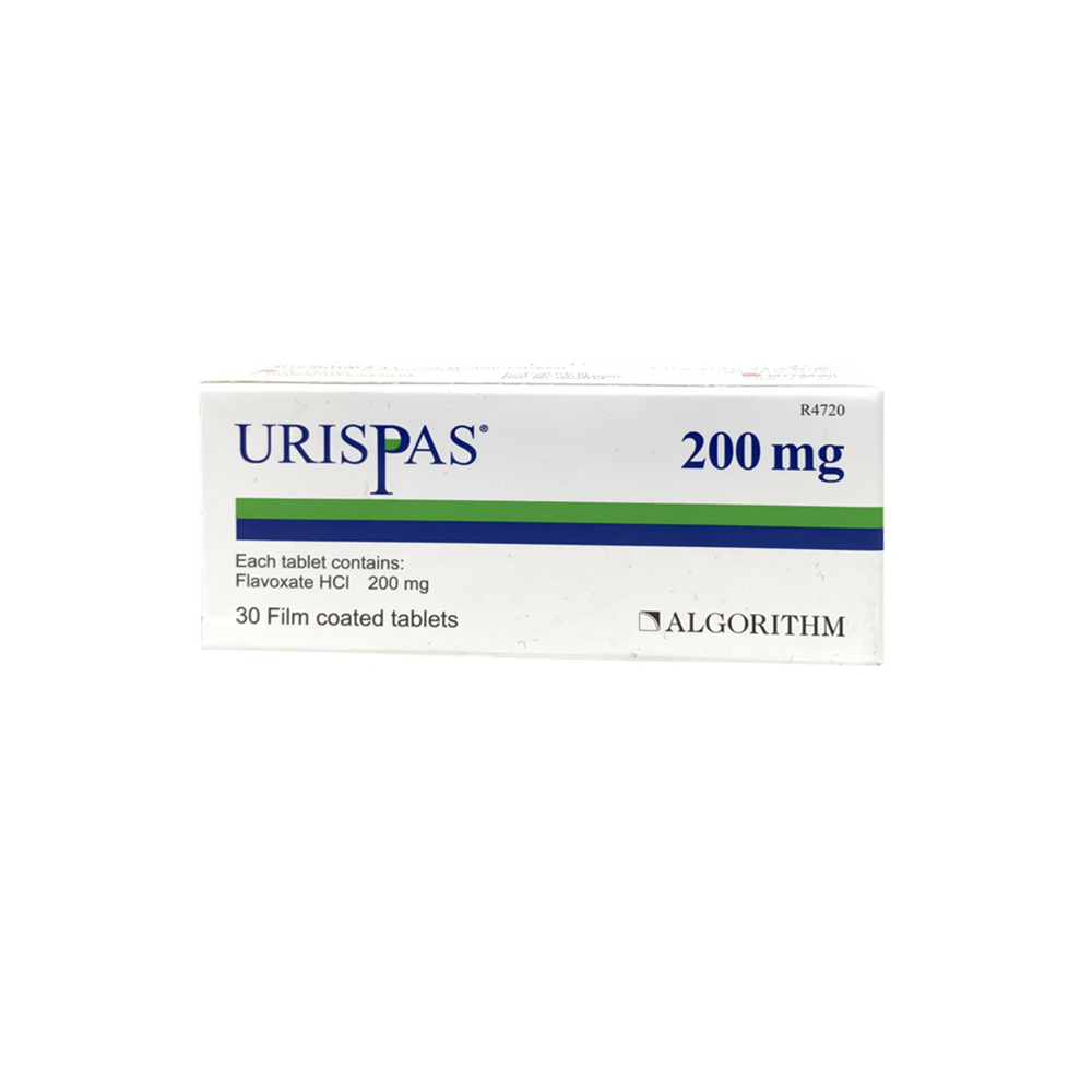 Urispas (flavoxate) 200mg Tablets, 30 Count