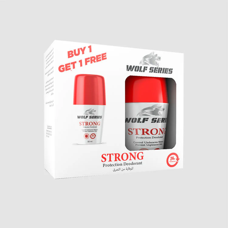 Wolf Series Strong Deodorant For Long-lasting Odour Protection Buy 1 Get 1 Free