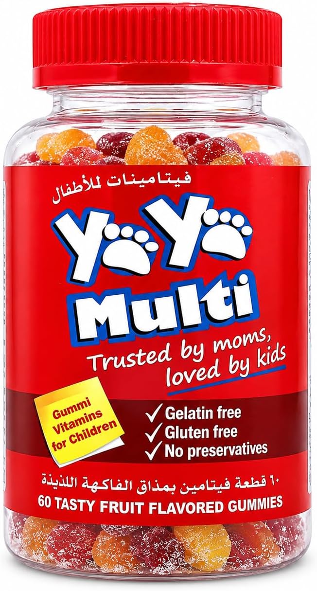 Yaya Bear Multivitamins 60 Gummies – Daily Vitamin Support For Kids