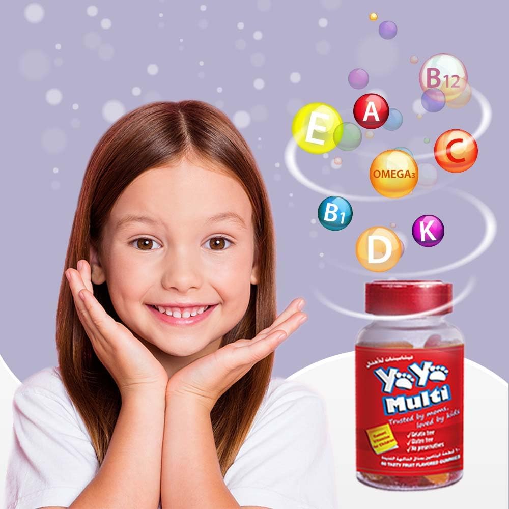 Yaya Bear Multivitamins 60 Gummies – Daily Vitamin Support For Kids
