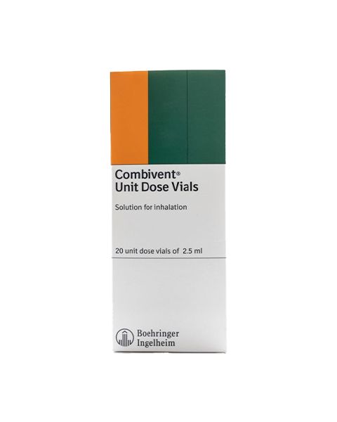 Combivent Udv (ipratropium & Salbutamol) Inhalation Capsules, 20's