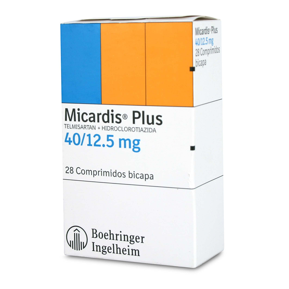 Micardis Plus (telmisartan & Hctz) 40mg/12.5mg Tablets, 28's
