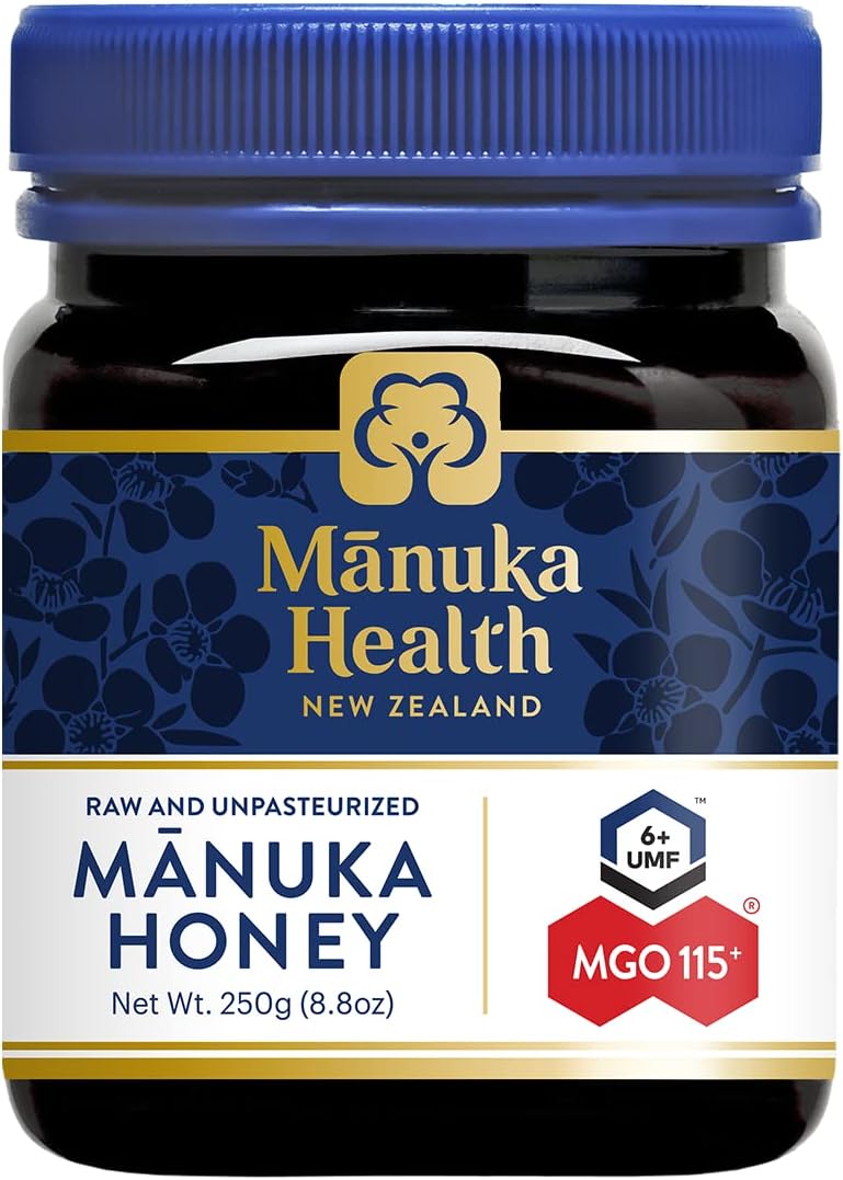 Manuka Health Manuka Honey Mgo 115+ Umf 6, 250g Jar