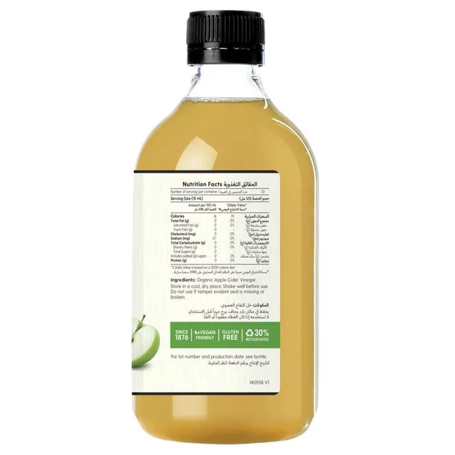Barnes Apple Cider Vinegar 500 Ml