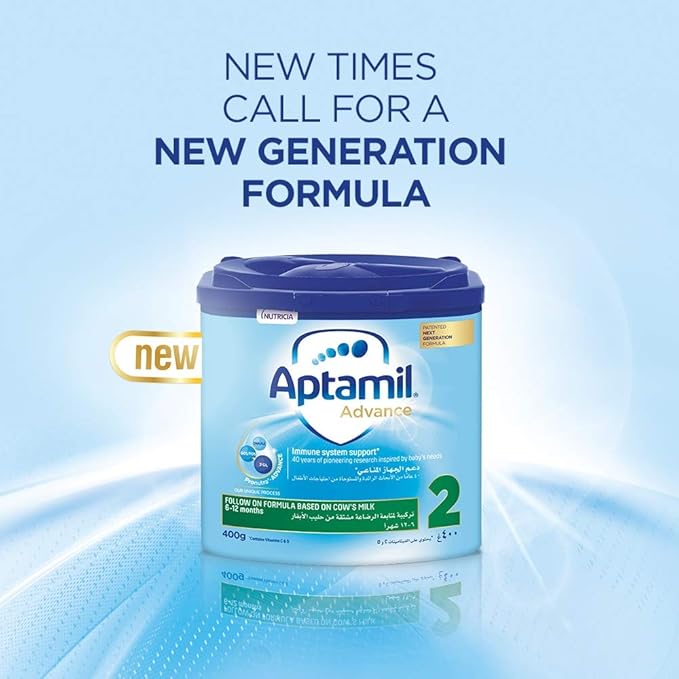 Aptamil Advance Stage 2 Infant Formula, 400g