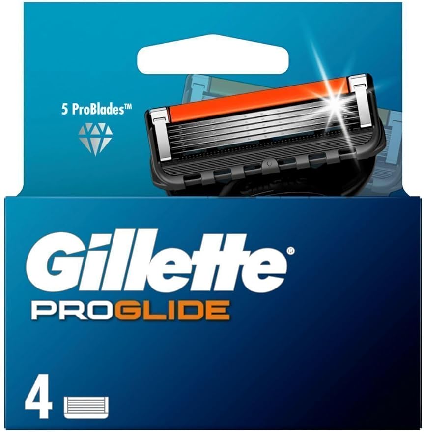 Gillette Proglide Manual Razor Cartridges, 4-pack