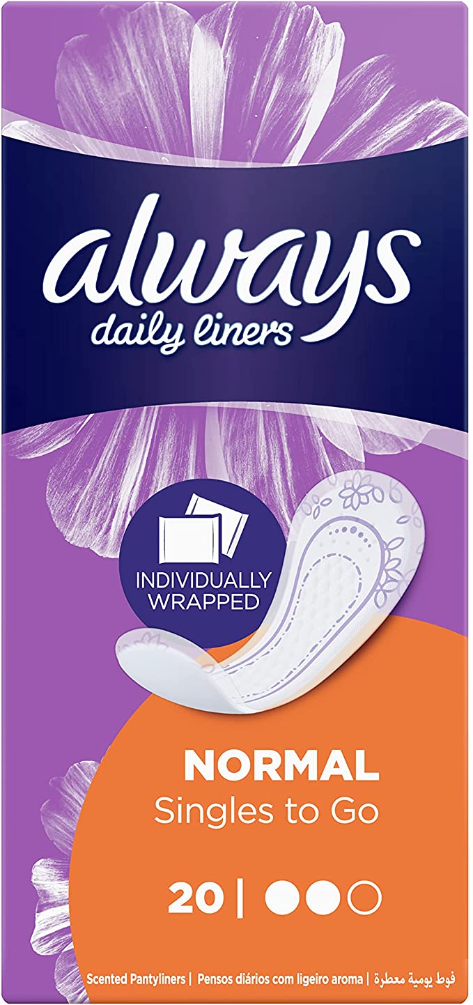 Always Comfort Protect Daily Liners -Pack Of 20