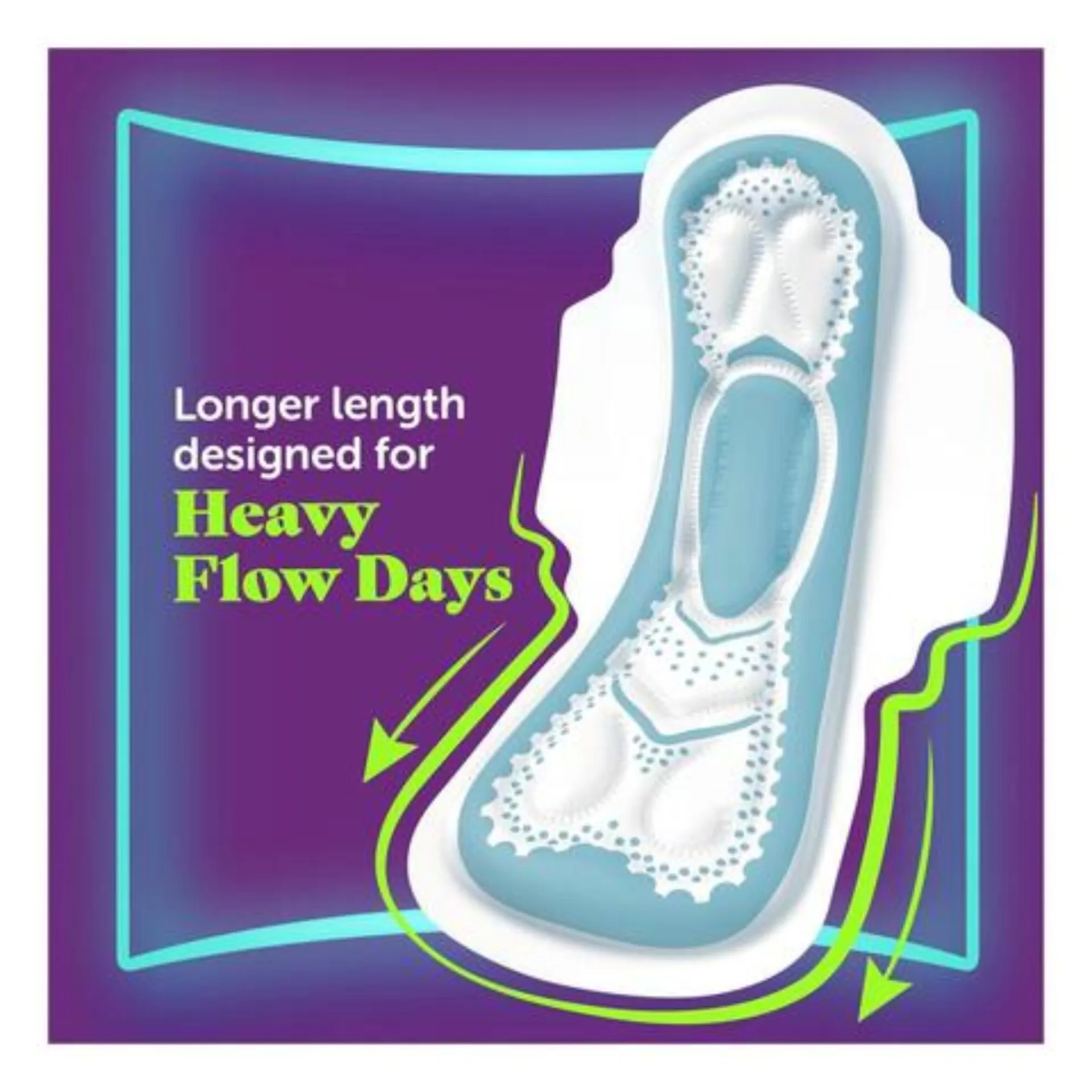 Always Maxi Thick Heavy Day Xl Sanitary Pads, 24 Pieces