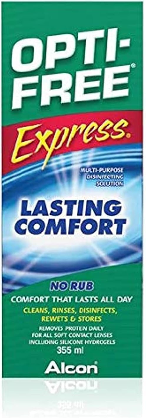 Opti-free Multi-purpose Contact Lens Solution 355ml – Cleaning, Disinfection & Lens Care