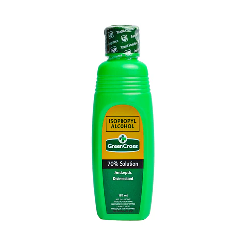 Green Cross Alcohol 70% Solution 150ml For Hand & Surface Disinfection