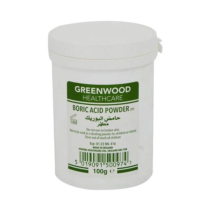Greenwood Boric Acid Powder -100Gm
