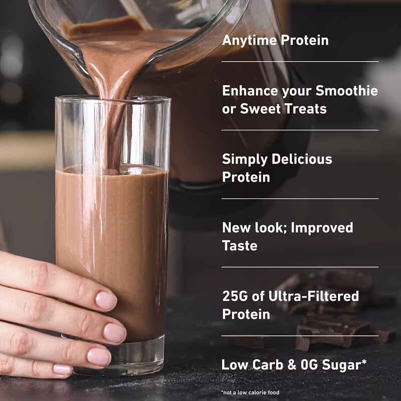 Isopure Low Carb 100% Pure Whey Protein Isolate Dutch Chocolate 1lb (454g) With 25g Protein For Lean Muscle Recovery & Strength