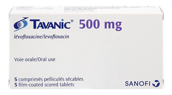Tavanic (levofloxacin) 500mg Tablets, 7's