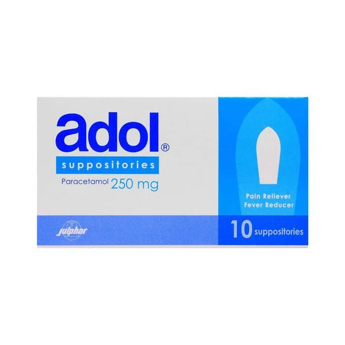 Adol 250 Mg Suppositories 10`S